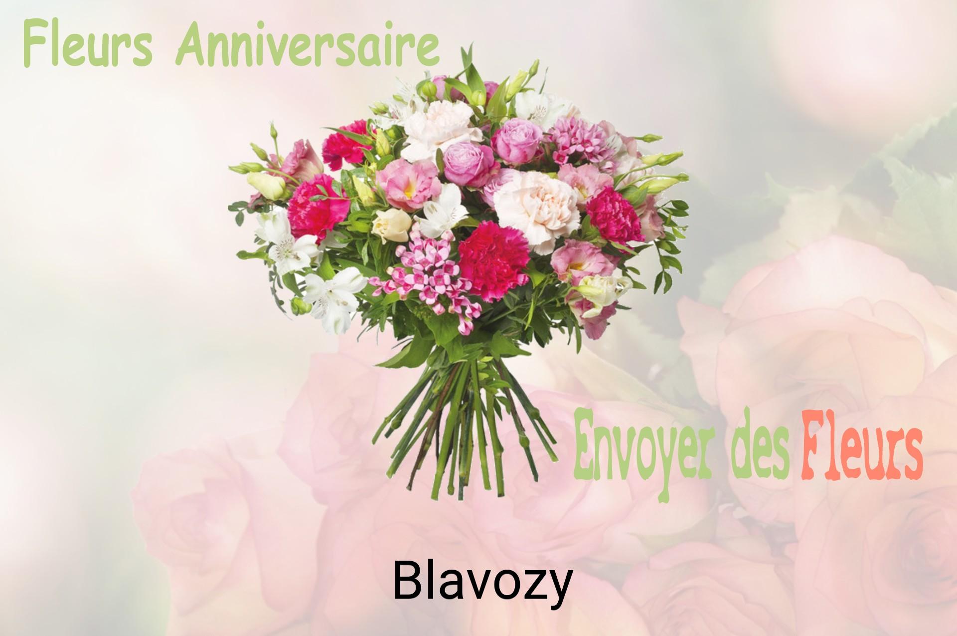 Bouquet de fleurs d’anniversaire livré à Blavozy