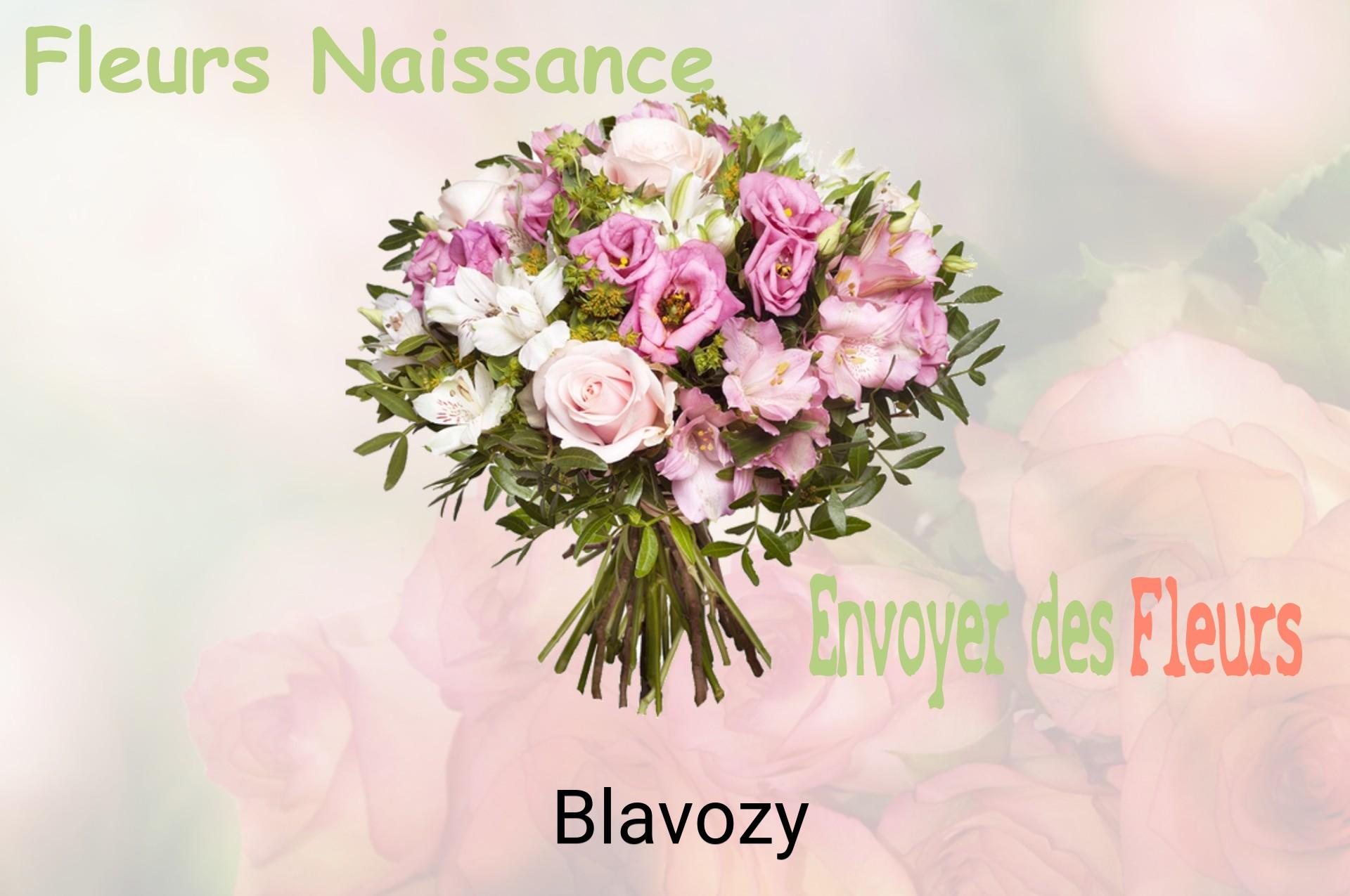 Bouquet de fleurs de naissance livré à Blavozy